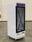 Norpole Npgr1-s 28  Glass Door Commercial Merchandiser Refrigerator 23 Cu  Ft 