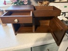 Salesman Sample Vintage Wooden Dry Sink