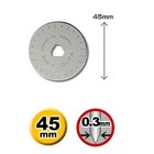Genuine Olfa 45mm Rotary Cutter Replacement Blades Tungsten Steel Pinking Wave