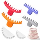 Hushee 6 Pcs Cake Arch Guide Tool Cake Decoration Tools Swag Marker Tool