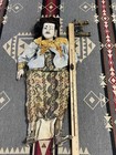 Antique Burmese Hand Carved Wood Marionette Puppet Yoke 26 Inch Burma