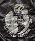 Bb King   king Of The Blues Worldwide  Tour Jacket - Early 90 s - Metallic Print