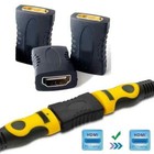 3x Hdmi Female To Female Coupler Connector Extender Adapter Cable Hdtv 1080p 4k