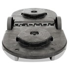 Rubbermaid Commercial 264600bla 300 Lbs  Cap  2-container Tandem Dolly - Bk New