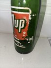 Rare 7up  8 Bubble  Green Glass Bottle 10 Oz 