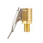 2-pack Brass Tire Air Chuck  Locking Quick Connect Inflator Hose Adapter  No Lea