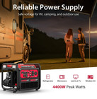 Powersmart 4400-watt For Outdoor  Epa Compliant Gas Portable Inverter Generator