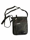 Black Travel Money Belt - Slim Passport Holder Rfid Blocking Travel Wallet
