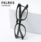 Square Anti Blue Light Eyeglasses For Men Women Clear Lens Glasses Frames Hot