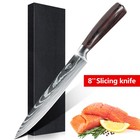 8  Slicing Knife Kitchen Chef Knife Japanese Damascus Stainless Steel Fish Meat