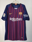 Nwt Men s Nike 2018 Fcb Fc Barcelona Gerard Pique Home Soccer Jersey Size Medium
