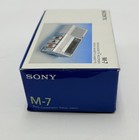 Vintage Sony Microcassette-recorder M-7 Walkman Cassette Tape Dictaphone New 