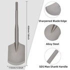 4 5x17   Sds Max Floor Scraper Bits Steel Removal Tool For Rotary Jack Hammer