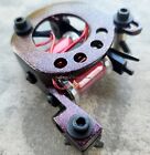 Red Galaxy Dial Shader Tattoo Machine Candy Red Clear 8 Wrap Coils Forward Usa
