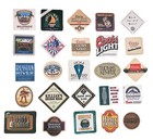 Collection Lot Of 50 Vintage Us Brewery Beer Advertising Coasters Breweriana