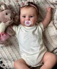20 Inch Real Life Like Reborn Baby Dolls Vinyl Silicone Newborn Girl Doll Gift