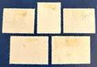 Serbia 2nc11-2nc15   1941 Occupation Air Post Stamps   Complete Set   Used