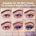 Evpct 6 Color Mini Eyeshadow Makeup Palette For Women  Purple Light Nude Baby
