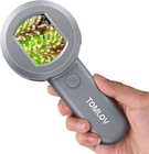 Tomlov 100x Coin Microscope Magnifier 2  Lcd Jeweler Magnifying Glass Loupe Usb