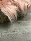 Peach Baby Faux Fur Photo Prop Newborn Nest Photography Blanket Free Shipping   