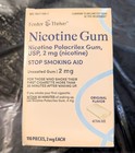 Foster   Thrive Nicotine Gum 2mg Original Flavor 110 Pieces Sealed Exp 10 2027