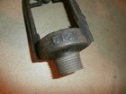 Antique Cast Iron Well Water Hand Pump Hose Attachment 3 4  Mip   512
