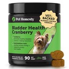 Cranberry Supplement For Dogs - Vet Recommended  90 Chewable Tablets  Bacon Flav
