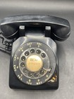 Vintage Western Electric Black 500dm  Rotary Desk Phone Telephone