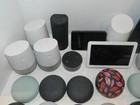 Mega Lot 33 Units     Amazon Alexa Echo   Google Home Mini Smart Devices Tested