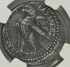 Alexander I Balas Ar Tetradrachm Sidon 147 6 Bc Eagle Ngc Ch Vf