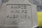 Ampco H-74fg 18 Lb Head Weight 3 In Face Diameter Non-sparking Sledge Hammer