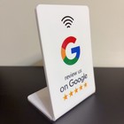 Acrylic Nfc Google Review Stand 7x11 Cm Tap To Review Table Stand Boost Ratings