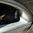 8pcs Plastic Car Tire Rim Valve Stems Wheel Tyre Air Caps Dust Cover Black Us