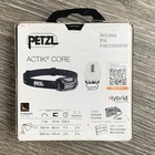 New Petzl Actik Core 600 Lumen Hybrid Headlamp Grey Black E065aa00 Usb 