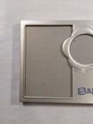 Baby Pewter Silver Picture Photo Frame First Year Nursery Home Decor Gift Ideas