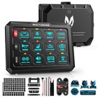 Mictuning P1c Rgb 12 Gang Switch Panel  12v 24v Led Touch Circuit Relay System