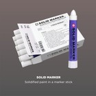 Sakura Solidified Paint Solid Marker  White  box Of 12  xsc-50