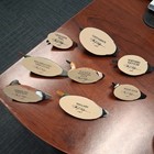 Lot Of 8 Franklin Gallery ducks Of North America  Mini Decoys William J  Koelpin