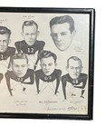 Vintage 1936 Univ Of Notre Dame Football Team Composite Football Photo Print
