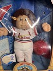 Vtg Cabbage Patch Kid  Cpk Stadium  All Star Stl Cardinals  Sheldon Norton W Box