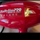 Babylisspro Volare V1 Professional Hair Dryer Red Made In Italy Blow Dryer