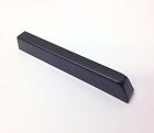 New Octave Of 5 Plastic Piano Sharps  3 11 16  Long  Gloss Black  Keytop