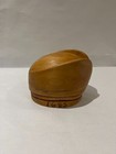 Vintage Unique  Single Piece Style Millinery Wood Hat Block Mold Form  antique 