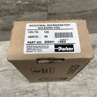 Parker R s 208561 Refrigeration Solenoid Coil 120vac  205227 Coil W  Red Light