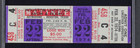 1974 Feb 22 Jackson 5 Houston Livestock Show Rodeo Full Ticket Psa 5 Pop 1 Of 2