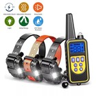 Dog Shock Collar 3000ft Training Collar For 3 Dogs Rechargeable Remote Shock Pet