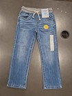 Lot Of 2 4t Ca T  Jack Blue Jeans Elastic Waist Pants New With Tags