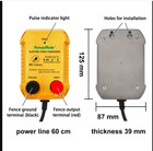 Ac Powered Electric Fence Charger Output 0 15j Up To 2 Miles Energizer Up To 4kv