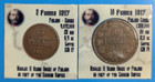 1917 Finland Russia 5 And 10 Pennia - 2 Coins Set  425-26