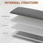 Ifnow Upholstered Wall Mounted Headboard 3d Soundproof Wall Panels Peel And